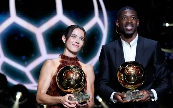 ديمبيلي وايتانا يتوجّان بالكرة الذهبية، مارسيليا يحسم صراع الكلاسيكو مع بي أس جي ، ونابولي يتصدر بفوز صعب على بيزا