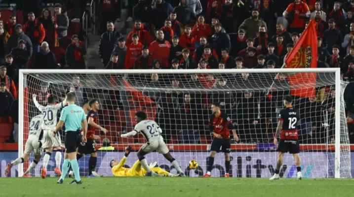 تعادل مايوركا واوساسونا، الانتر يواصل الضغط على نابولي، تأهل كريستال بالاس في كأس الاتحاد الانكليزي