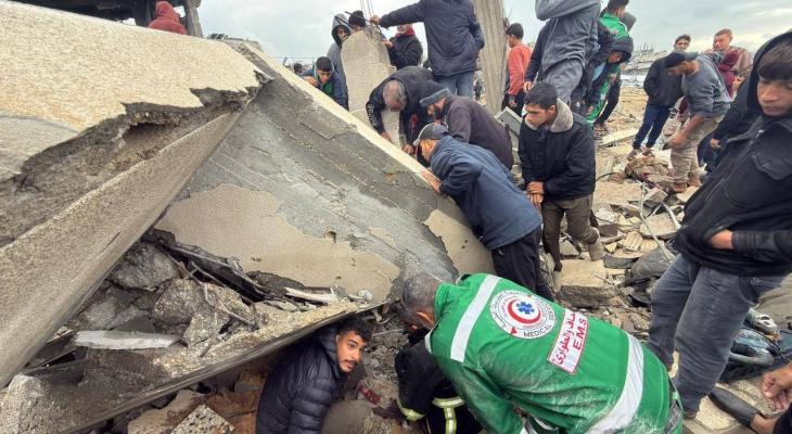 انهيار أكثر من 17 بناية سكنية في غزة بشكل كامل منذ المنخفضات!