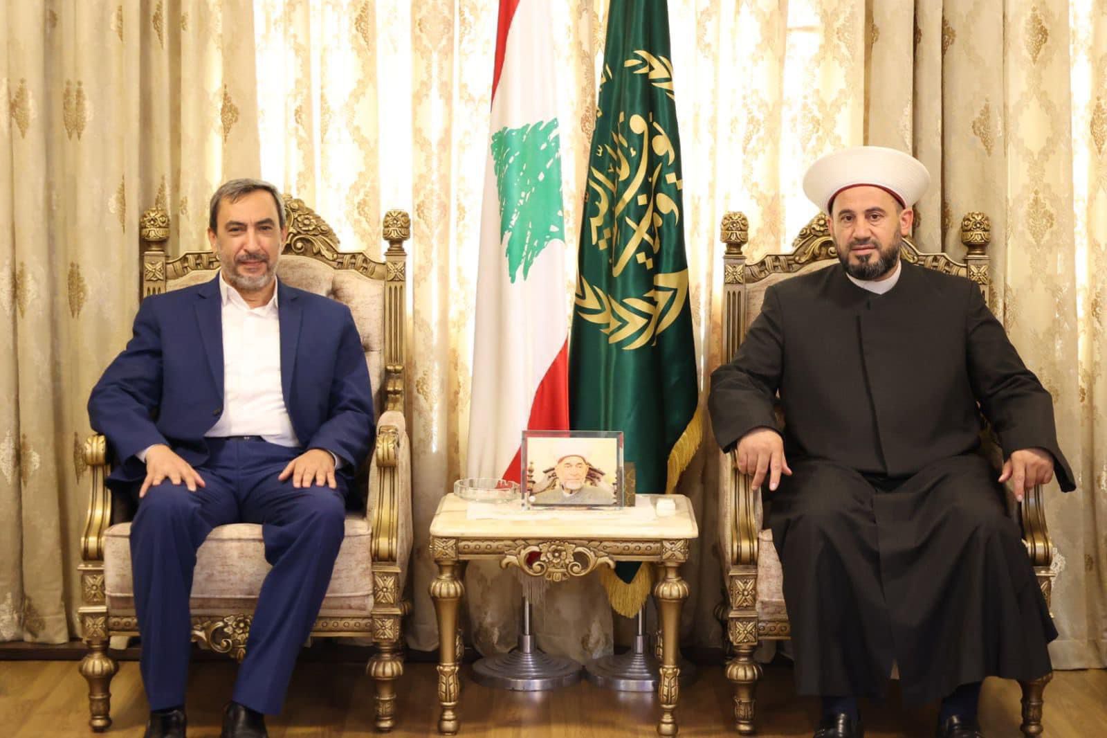 النائب الحوت يجول على أهالي شهداء الجماعة في البقاع ويزور المفتي الغزاوي في أزهر البقاع!