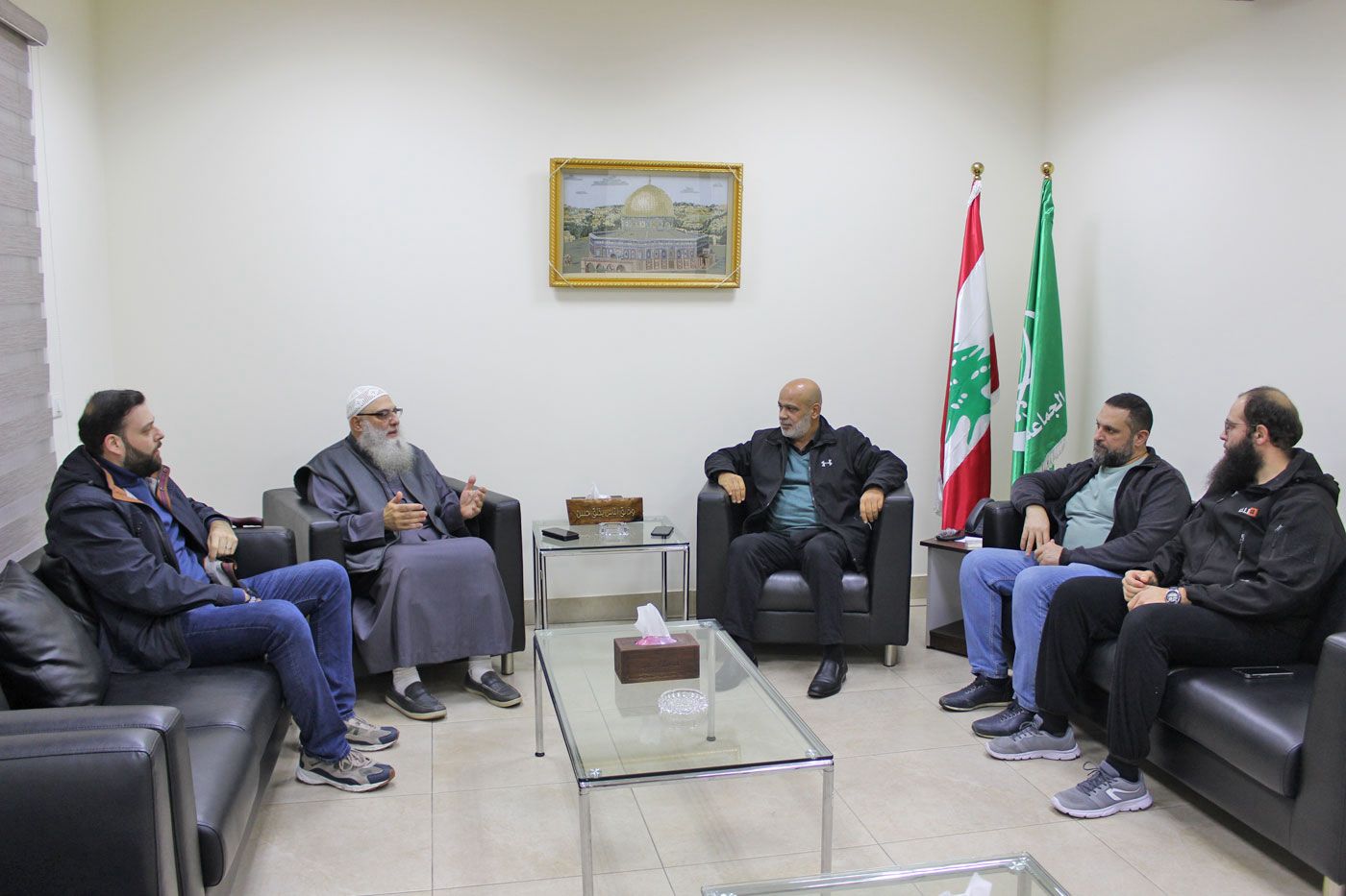 الجماعة الإسلامية في صيدا والجنوب تستقبل رئيس جمعية الاستجابة وتأكيد على مناصرة ودعم أهل غزة!