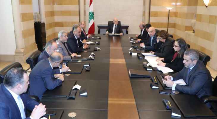 حجار بعد اجتماع في السراي: نتمنى أن ننصف القطاع العام وجميع العسكريين والمتقاعدين!