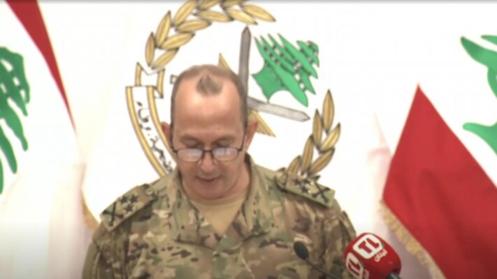 قائد الجيش: نتعهد أن نحمي الإستقرار والسلم الأهلي ولن نسمح بأي تهديد لأمن بلدنا!