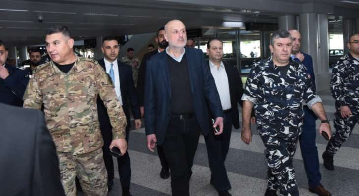 مولوي اطلع على الترتيبات الأمنية بالمطار عشية الأعياد!