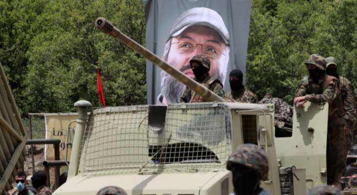 حزب الله يقصف قاعدة ميرون الإسرائيلية الصاروخية