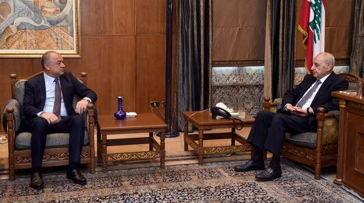 بو صعب زار بري: جلسة الأربعاء مهمة للخروج بموقف وطني جامع حيال ملف النازحين!