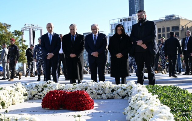 سلام زار ضريح رفيق الحريري: لا استقرار ولا أمان في ظل الإفلات من العقاب!