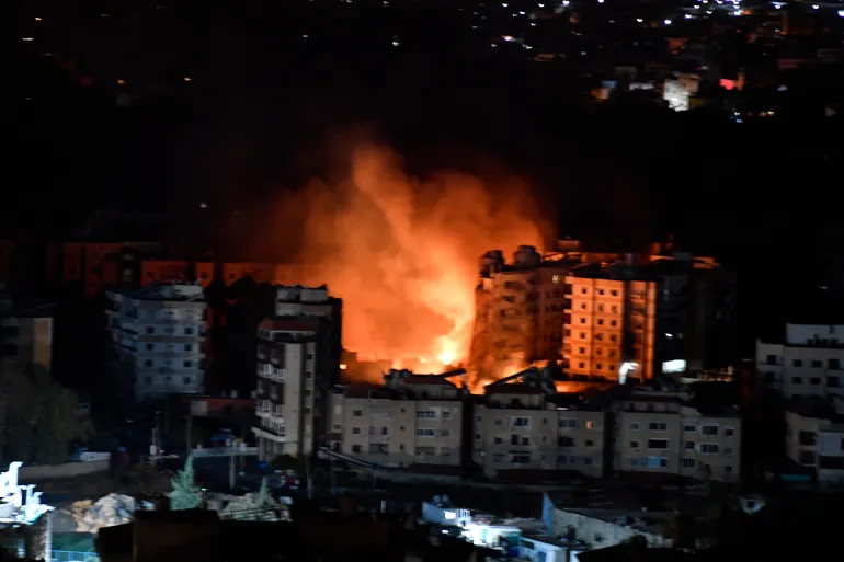 ليلة عنيفة على الضاحية الجنوبية...