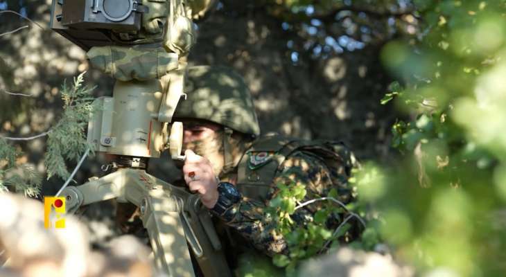 حزب الله يستهدف التجهيزات التجسسية في موقع الراهب!