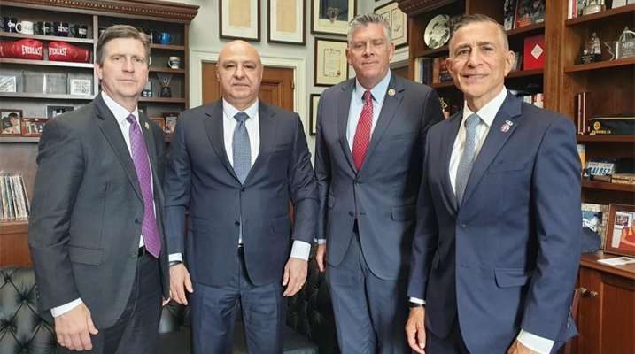 قائد الجيش اللبناني في واتشنطن حيث التقى وفدا أميركياً في الكونغرس