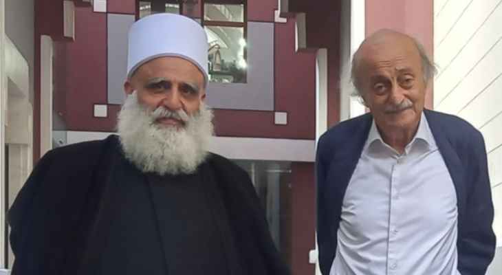 شيخ العقل يدعو من كليمنصو لوحدة الصف في السويداء والتأكيد على الانتماء الوطني!