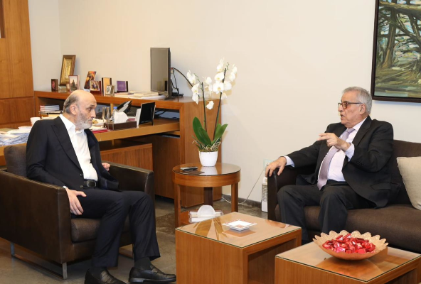 بوحبيب التقى جعجع وبحث معه ملف اللجوء السوري في لبنان..