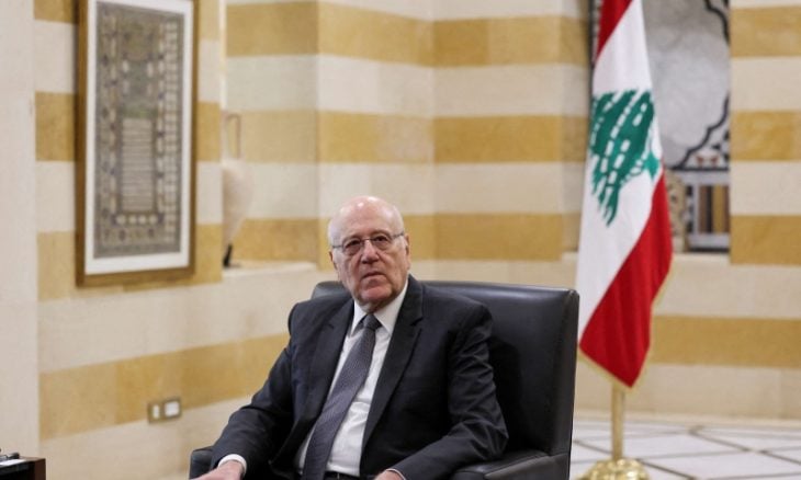ميقاتي: حكومة لبنان تسعى لوقف إطلاق النار عبر مجلس الأمن