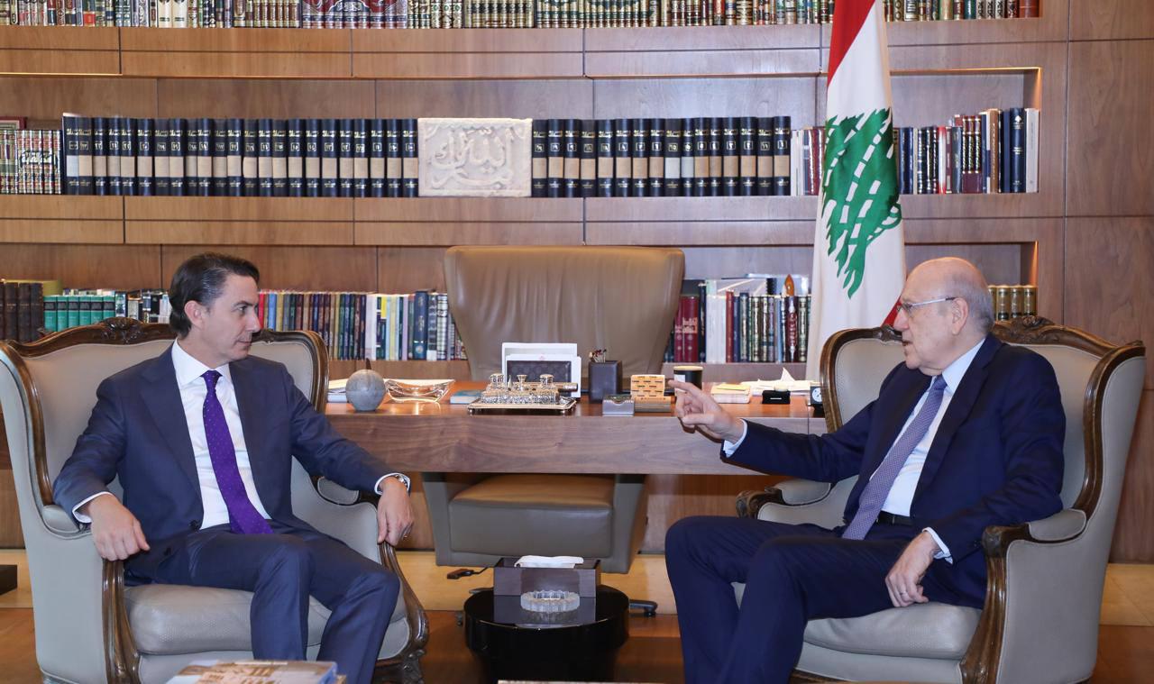 ميقاتي خلال لقاء هوكستين: الأولوية لدى الحكومة هي وقف إطلاق النار والعدوان على لبنان!