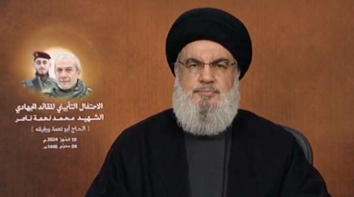 نصر الله: ما تقبله حماس سنقبل به وجاهزون لأسوأ الاحتمالات!