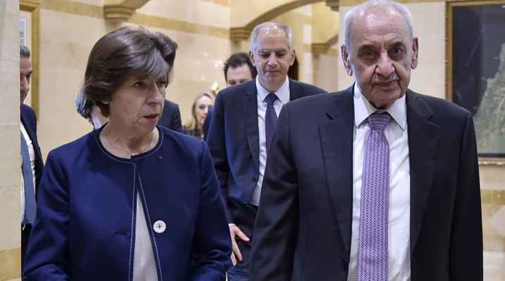 كولونا تغادر عين التينة دون الإدلاء بتصريح!