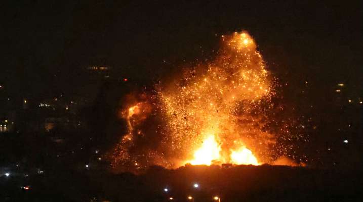 غارات إسرائيلية عنيفة ليلا استهدفت الضاحية الجنوبية!