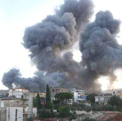 سلسلة غارات عنيفة استهدفت العديد من المناطق في الجنوب والبقاعين الشمالي والغربي!