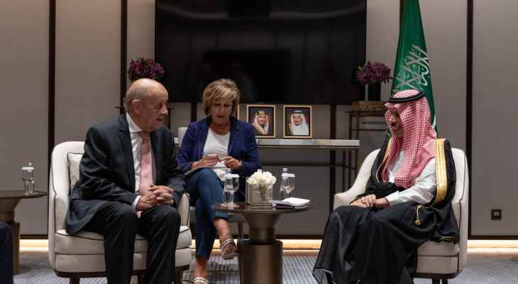 بن فرحان يلتقي لودريان في جدّة!