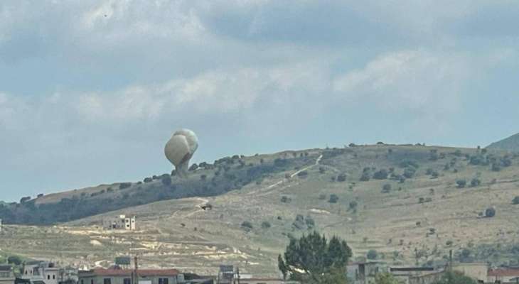 حزب الله استهدف ثلاثة أهداف عائدة للمنطاد التجسسي الصهيوني!