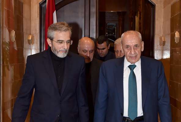 بري يلتقي باقري كني ويعرض معه الأوضاع في لبنان والمنطقة!