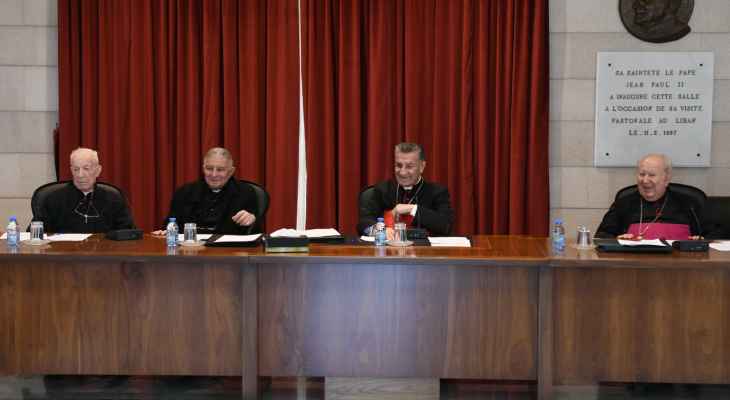 المطارنة الموارنة: لعدم السماح للفراغ بأن يُهدد مراكز القيادة بالجيش!