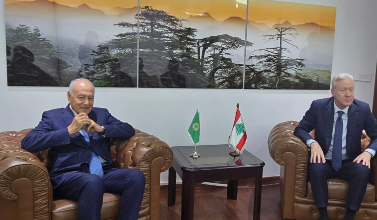 رجّي بحث مع أبو الغيط في الأوضاع في لبنان والمنطقة!