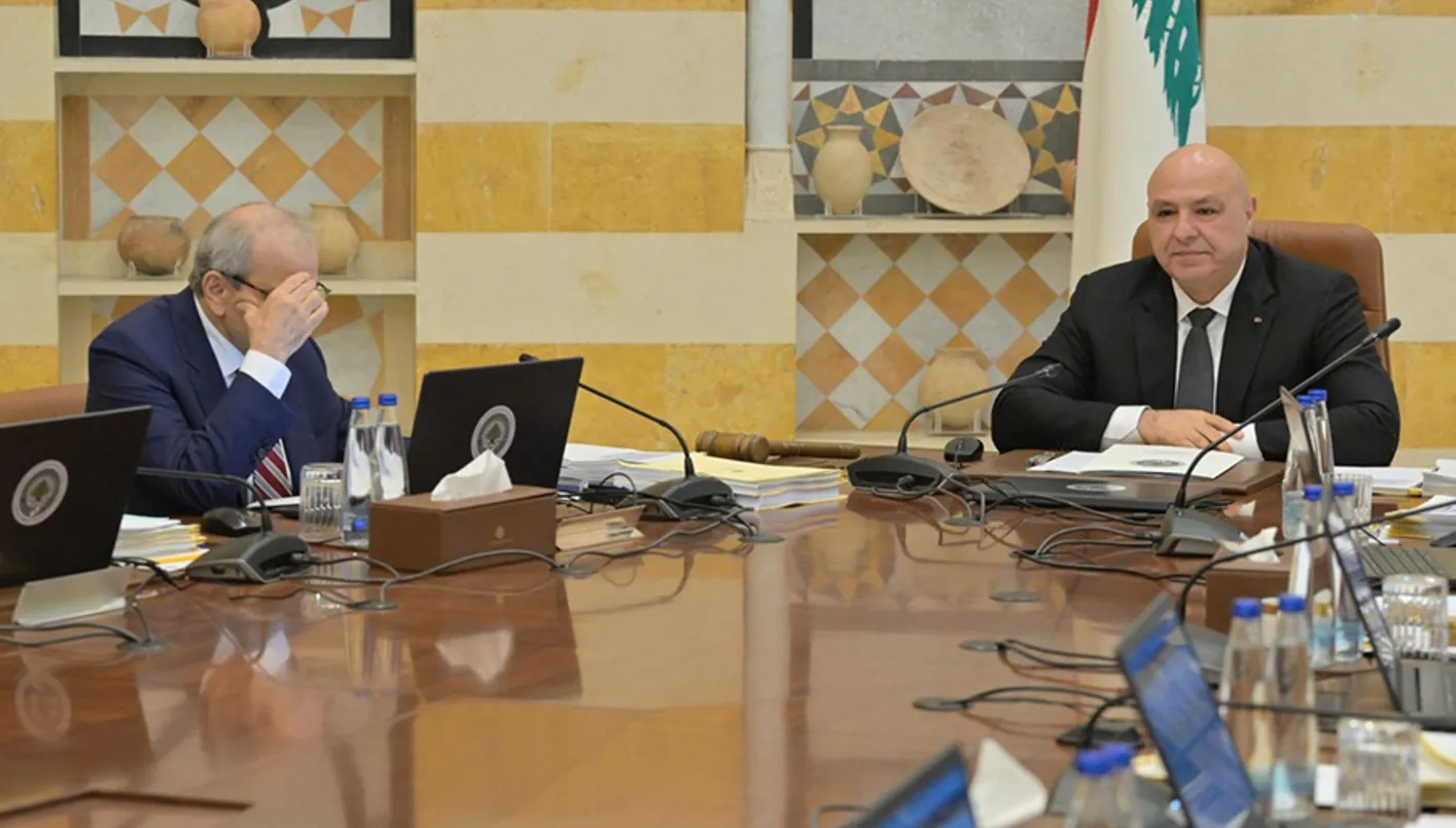 جلسة لمجلس الوزراء في بعبدا الخميس المقبل!