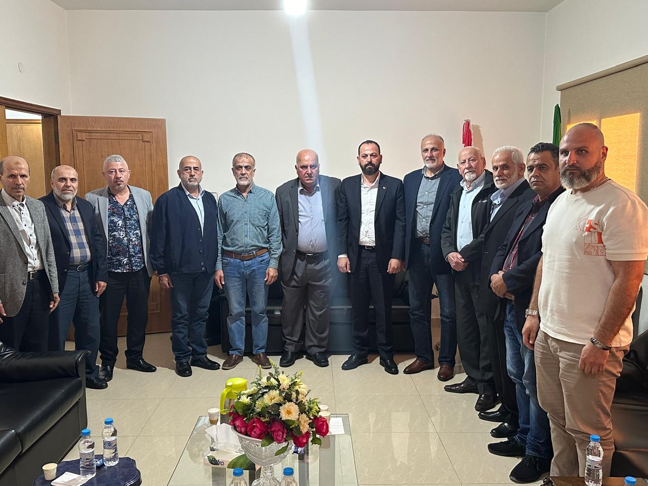 الجماعة الإسلامية تستقبل الديموقراطي: للتمسك بالمقاومة وتحرير الأرض من الاحتلال الإسرائيلي