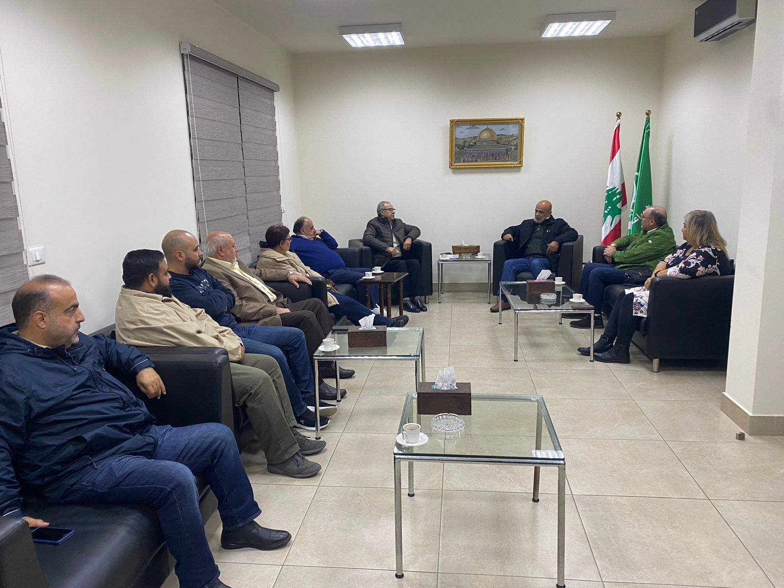 الجماعة الاسلامية تلتقي وفداً من تجمع المؤسسات الاهلية في صيدا