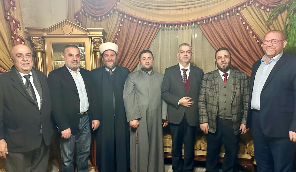 رئيس المكتب السياسي للجماعة يبحث مع عدد من أعضاء المجلس الشرعي قضايا وطنية وإسلامية
