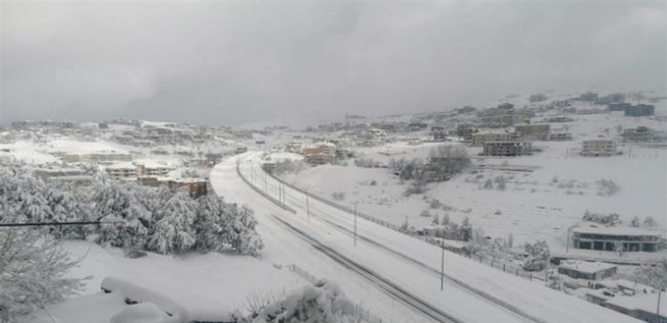 إليكم الطرقات الجبلية المقطوعة بسبب الثلوج!