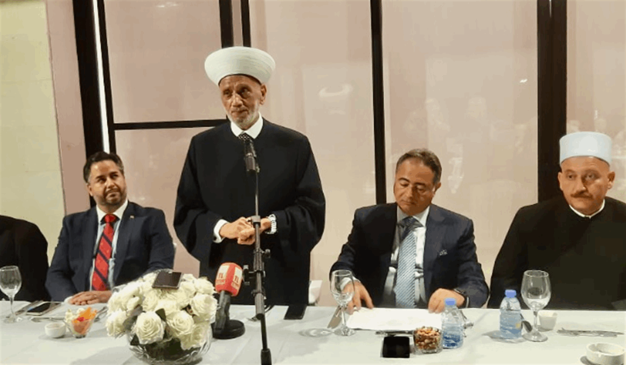 المفتي دريان: السياسيين في مكان وآلام الناس وحاجاتهم في مكان آخر!