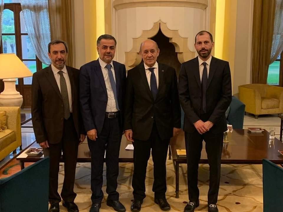 لقاء إيجابي يجمع لودريان مع اللقاء النيابي المستقل!