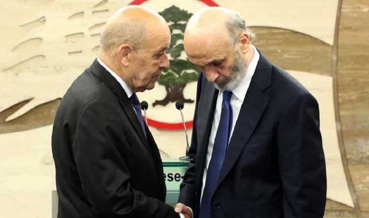 جعجع: تحدثنا مع لودريان بالعمق وبعيدًا عن الرسميات..