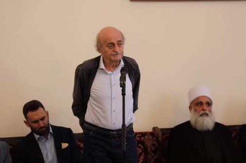 جنبلاط من دار الطائفة: نؤيد الحراك السلمي في جبل العرب...إليكم التفاصيل!