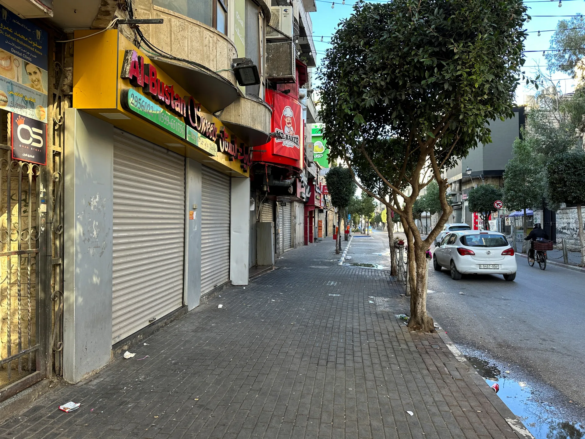 إضراب شامل في مدن بالضفة نُصرة لقطاع غزة!