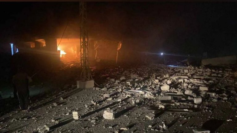إصابات بقصف إسرائيلي على بعلبك شرق لبنان!