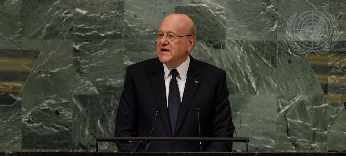 ميقاتي يهدد المجتمع الدولي من منبر الأمم المتحدة.. إليكم ما قاله!