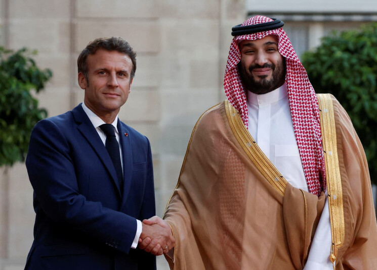 ماكرون وبن سلمان يدعوان لانتخاب رئيس جديد للبنان!