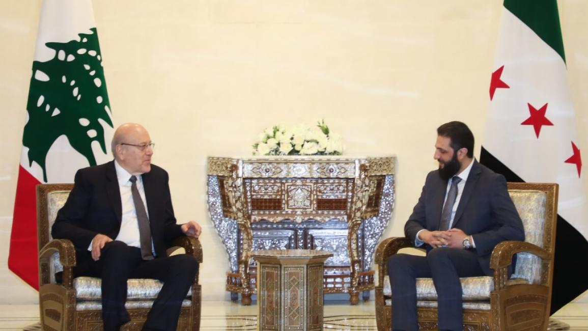 ميقاتي يلتقي الشرع في أول زيارة لرئيس حكومة لبناني إلى دمشق منذ 2010!