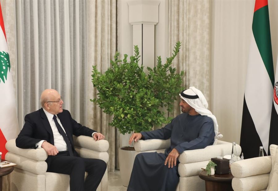 اتفاق بين بن زايد وميقاتي حول تأشيرات دخول اللبنانيين إلى الإمارات!