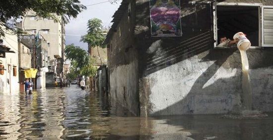 معاناة جديدة تعيشها المخيمات الفلسطينية مع حلول فصل الشتاء!