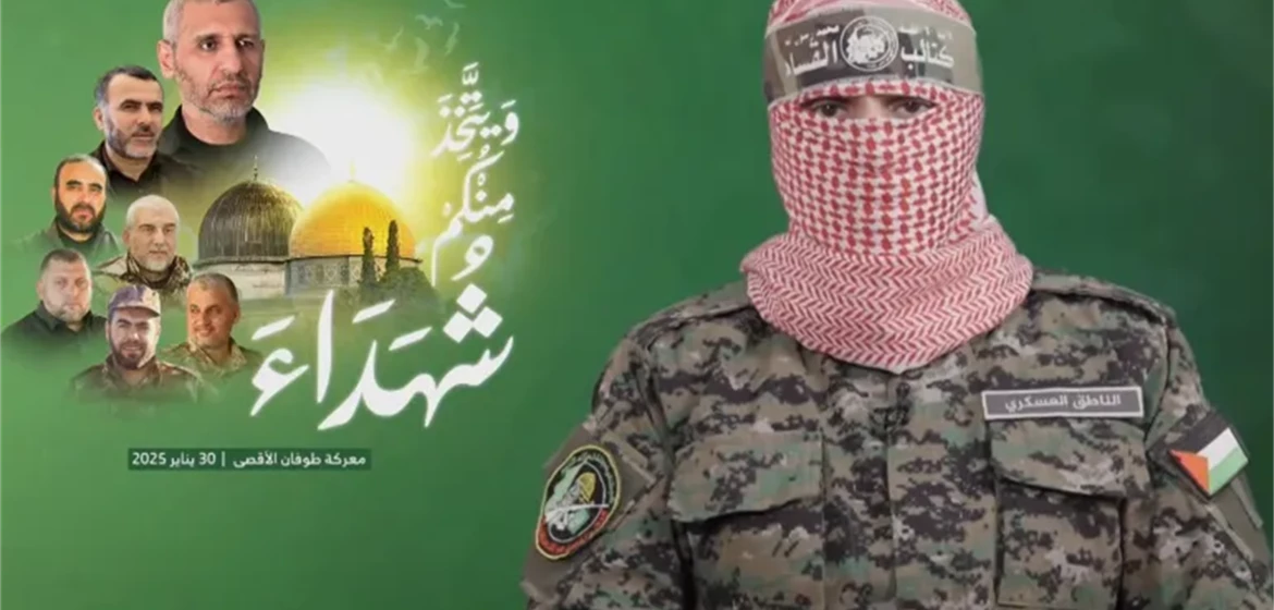 أبو عبيدة: سيبقى طيف الضيف كابوسا يؤرق مجرمي الحرب واللصوص!