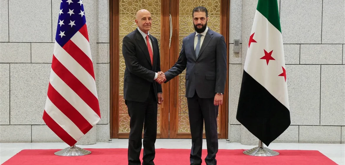المبعوث الأميركي يشيد بالرئيس السوري ويؤكد رفع العقوبات