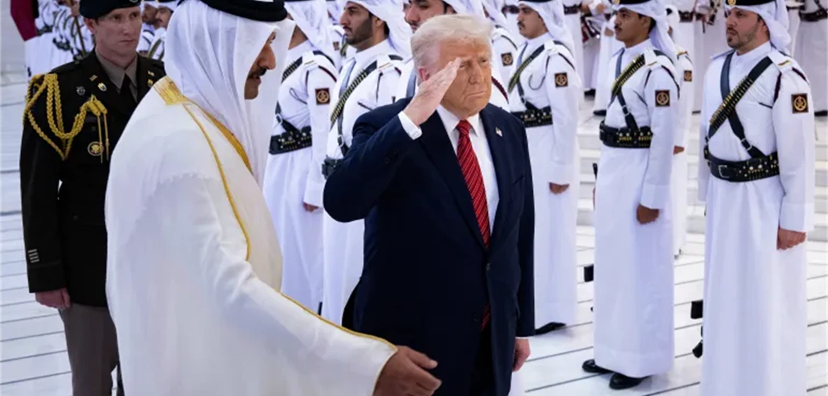 ترامب: أمير قطر قائد عظيم!