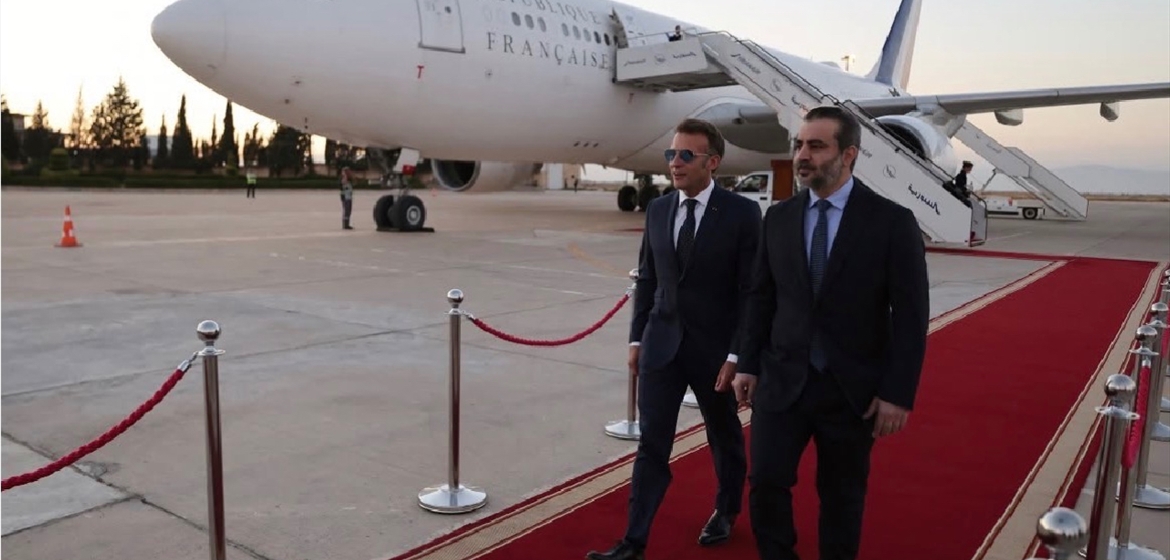 ماكرون في دمشق.. إليكم التفاصيل!
