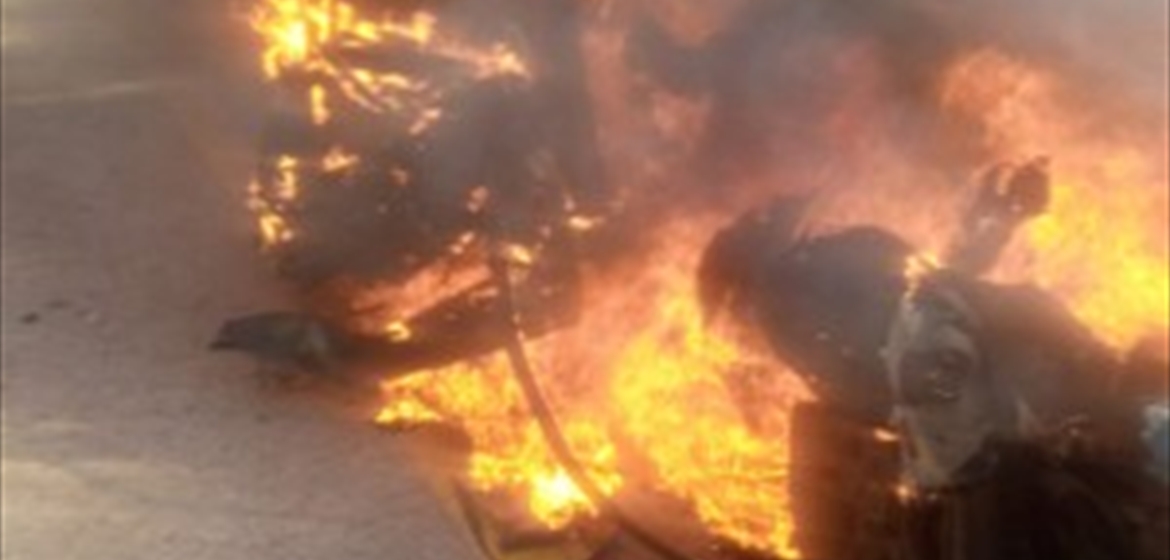 شهيد بغارة من مسيرة على بيك اب في السكسكية!