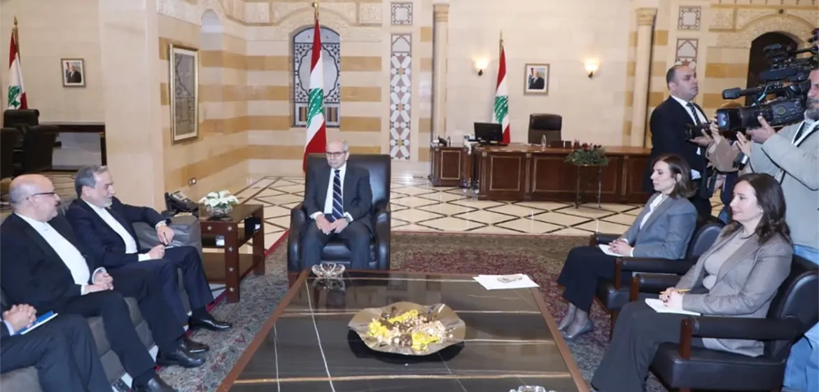 سلام يستقبل عراقجي: التفاهم بين اللبنانيين وحصر السلاح بيد الدولة