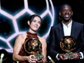 ديمبيلي وايتانا يتوجّان بالكرة الذهبية، مارسيليا يحسم صراع الكلاسيكو مع بي أس جي ، ونابولي يتصدر بفوز صعب على بيزا